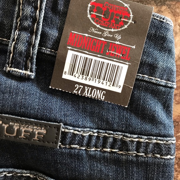 Cowgirl Tuff Midnight Jewel Jeans New with Tags - Picture 3 of 6